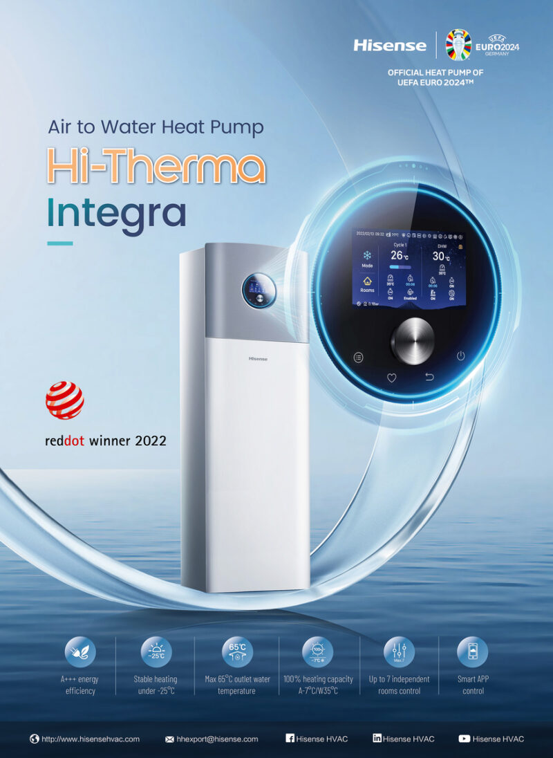 Õhk-vesi soojuspump Hi-Therma Integra Combi - Image 4